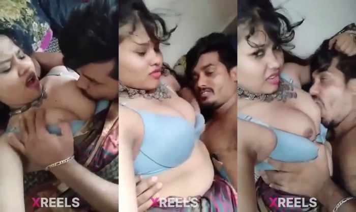 Bhabhi Feeding Boobs To Her BF