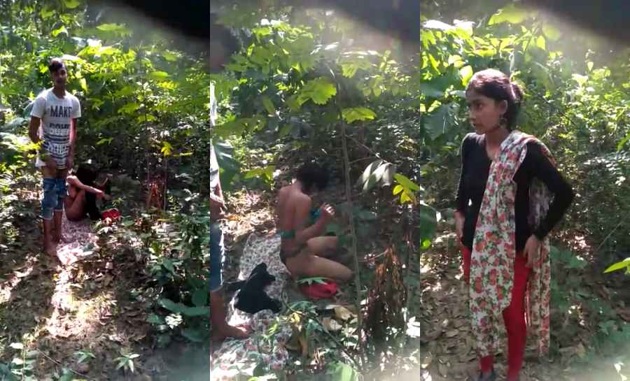 Desi Jungle Sex Caught MMS